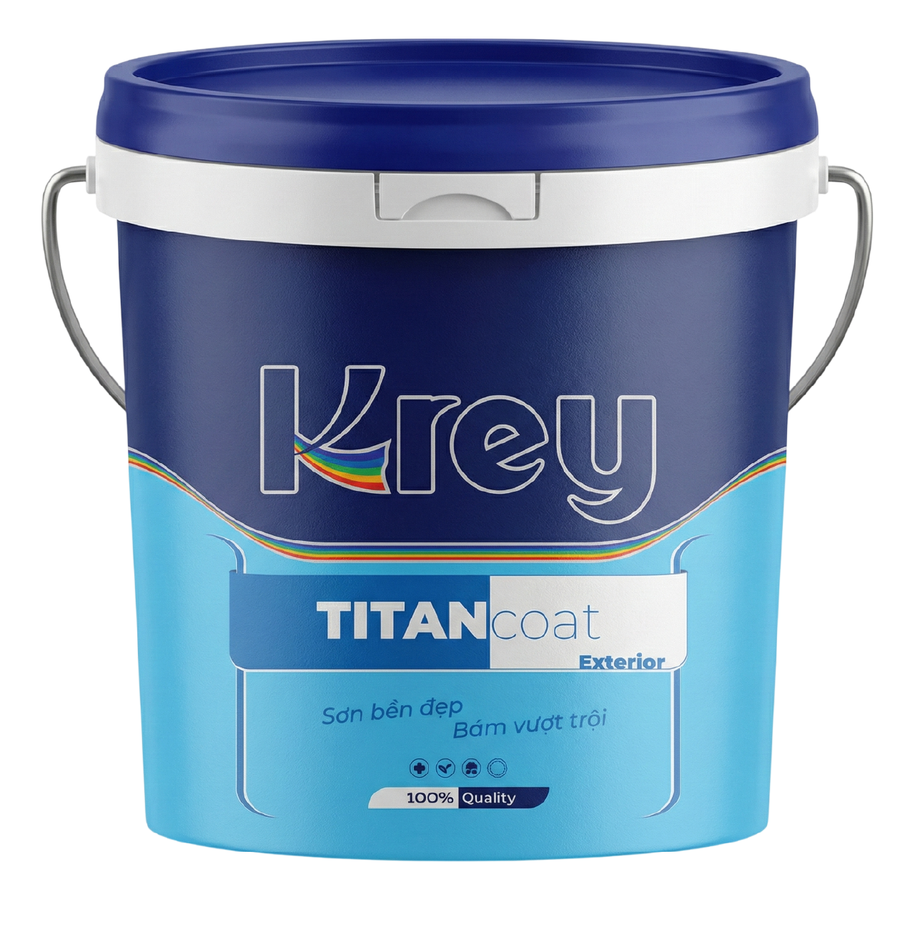 Sơn ngoại thất bóng Krey Paint Titan Coat