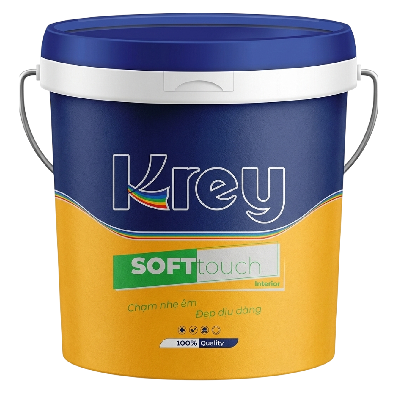 Sơn nội thất mịn cao cấp Krey Paint Soft Touch