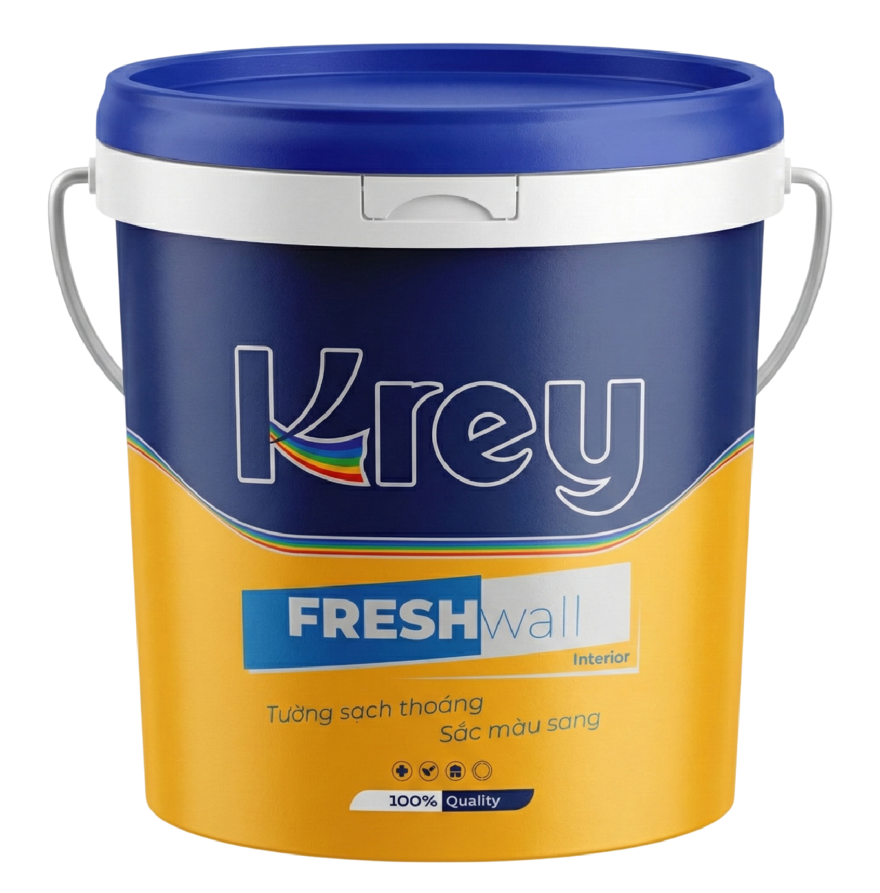 Sơn nội thất kháng khuẩn Krey Paint Fresh Wall