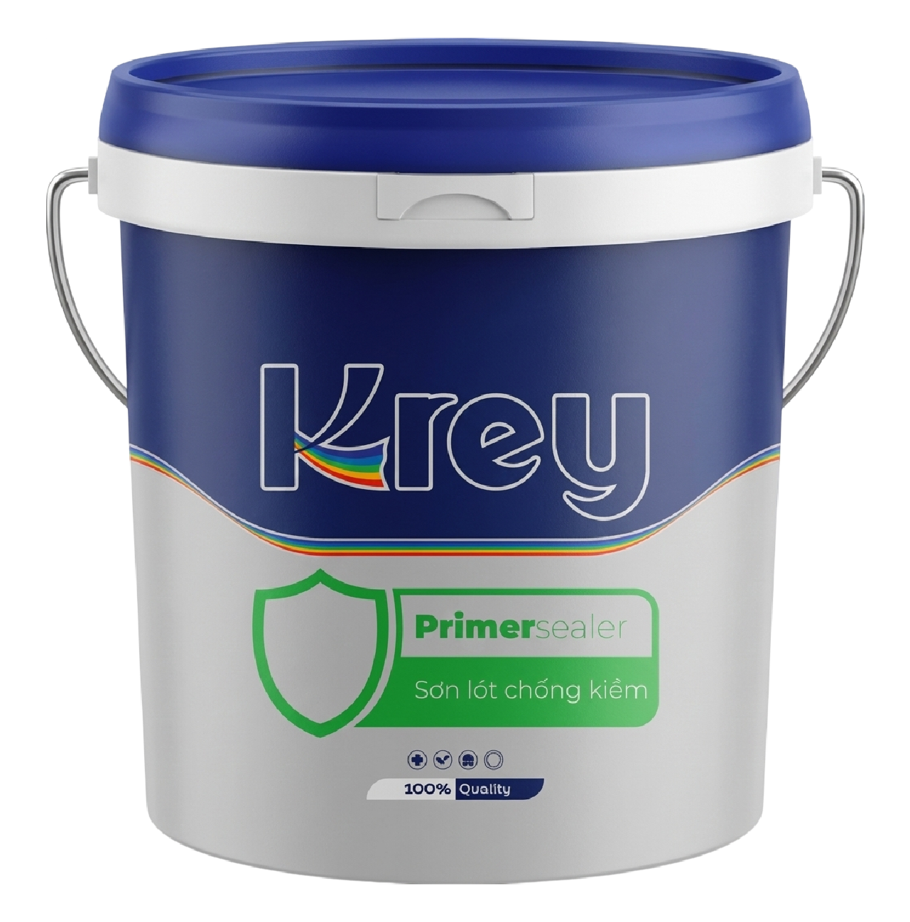 Sơn lót kháng kiềm nội ngoại thất Krey Paint Primer Sealer